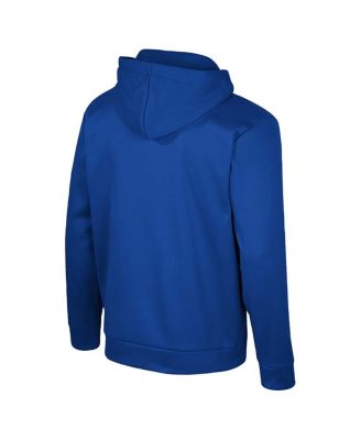 Men's Royal Kansas Jayhawks Quarter-Zip Hoodie