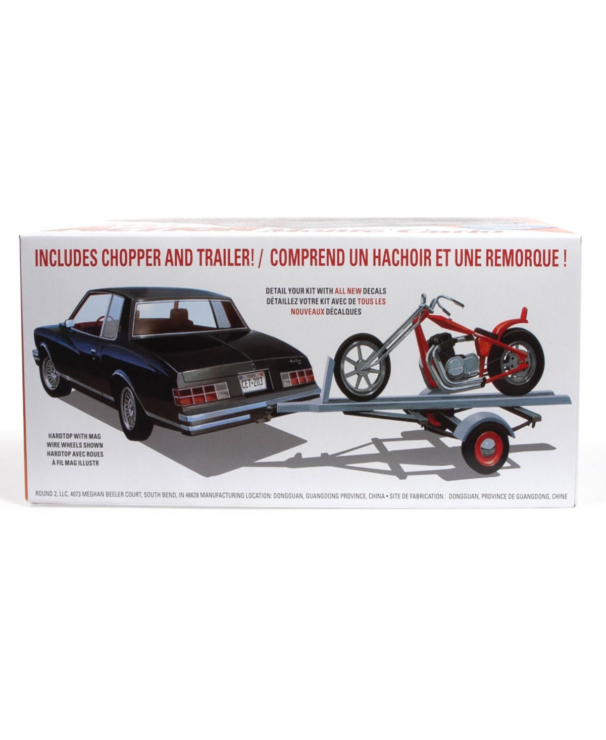 Round 2 1980 Chevy Monte Carlo Class Action Model Kit