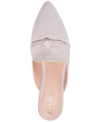Women's Piper Bow Pointed-Toe Flat Mules