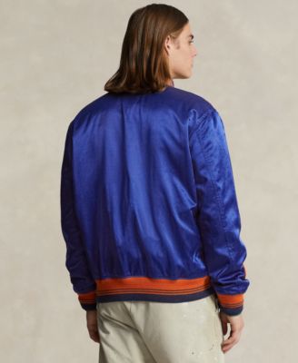 Polo Ralph Lauren Men's Satin Letterman Jacket