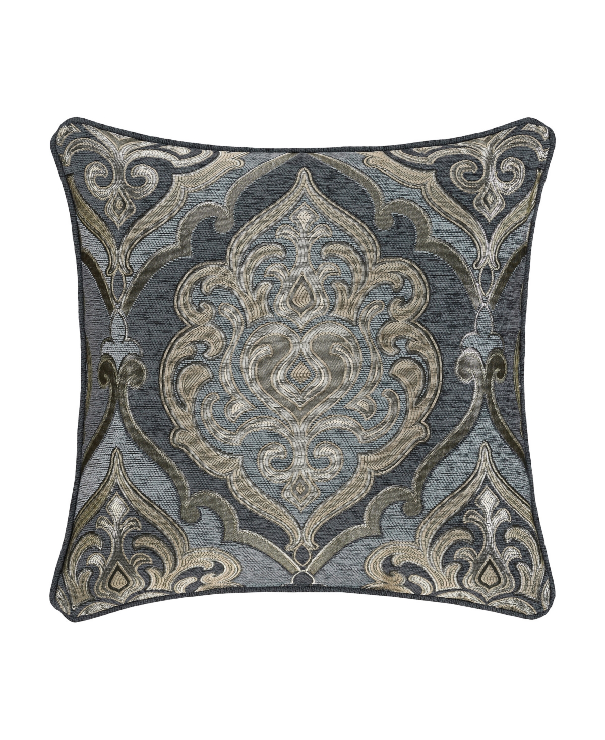 J Queen New York Amici Decorative Pillow, 20" X 20" In Powder Blue