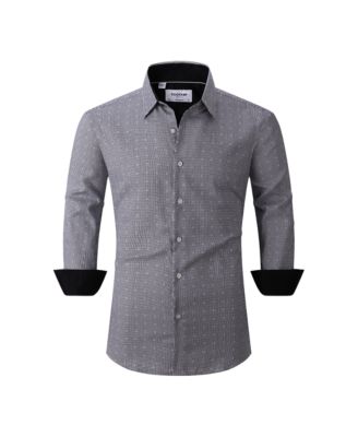 Men's Fancy Check Dress Shirt