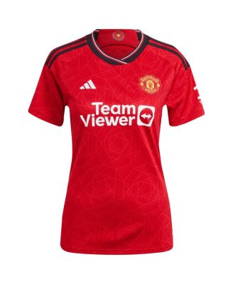 Women's Red Manchester United 2023/24 Home Replica Jersey