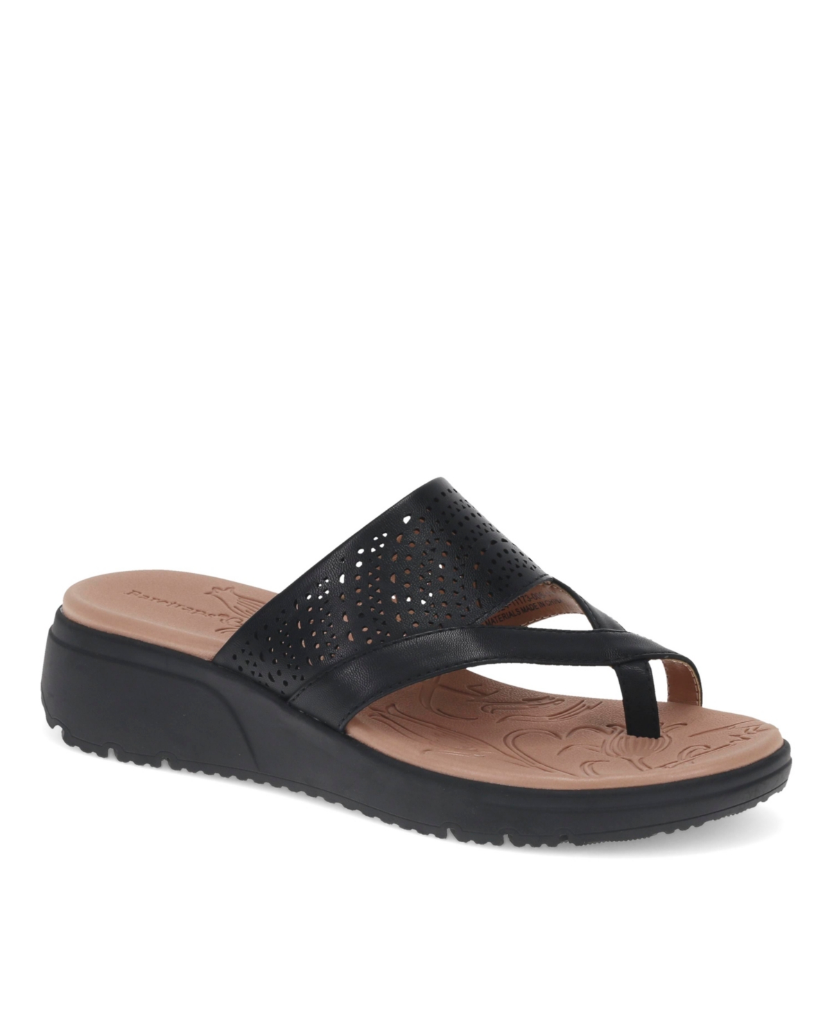 Shop Baretraps Women's Brett Slide Wedge Sandals In Black