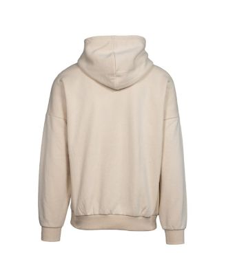 Men's Connor Bedard Cream Chicago Blackhawks Oscar Name and Number Oversized Pullover Hoodie