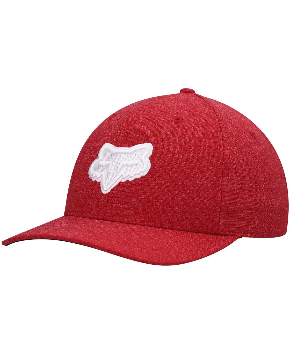 Men's Fox Red Transposition Flex Hat - Red