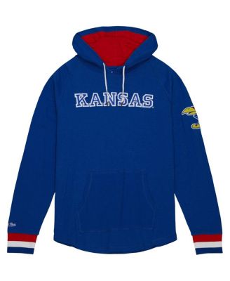 Men's Royal Kansas Jayhawks Legendary Raglan Pullover Hoodie