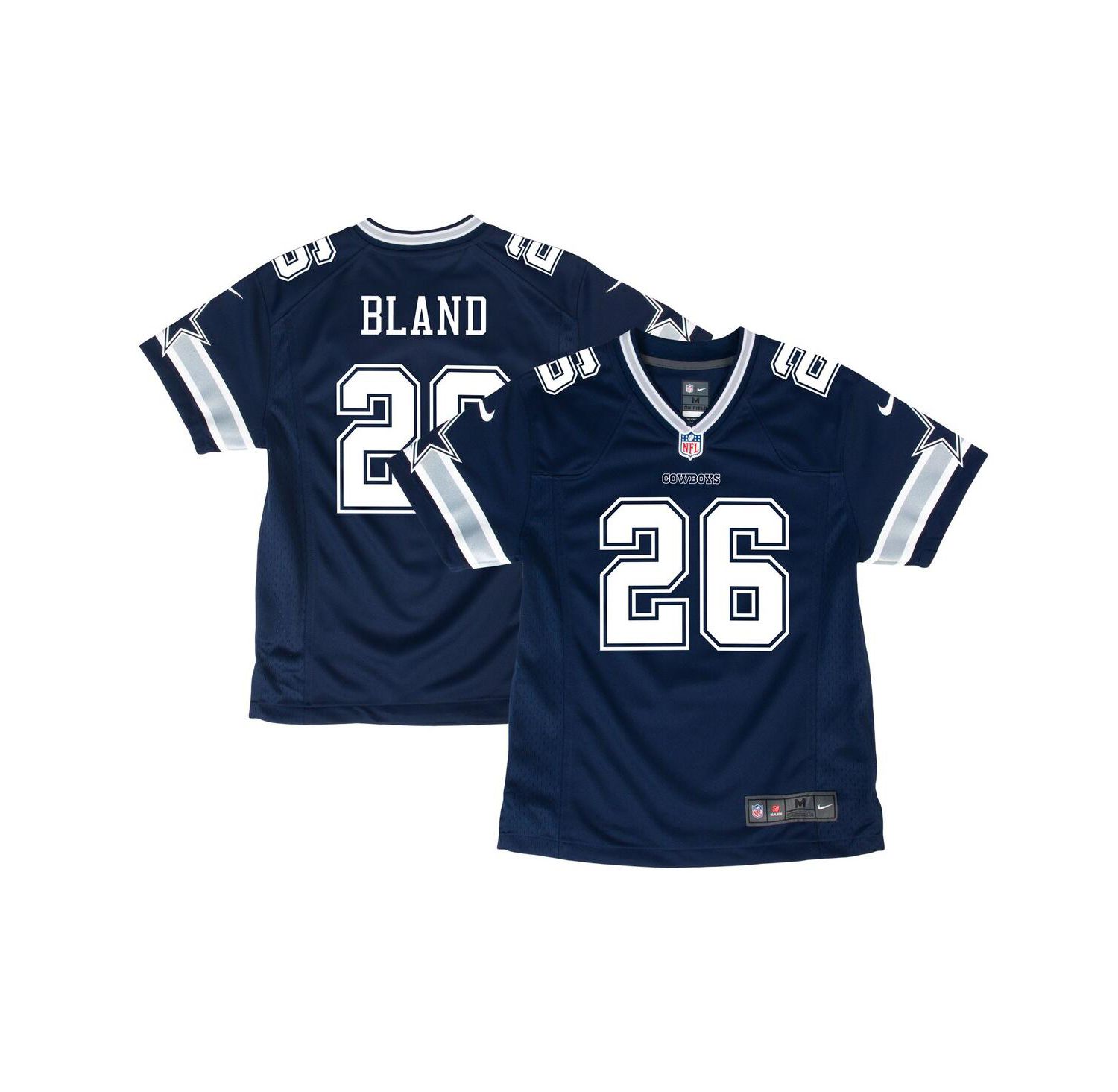Big Boys DaRon Bland Navy Dallas Cowboys Game Jersey