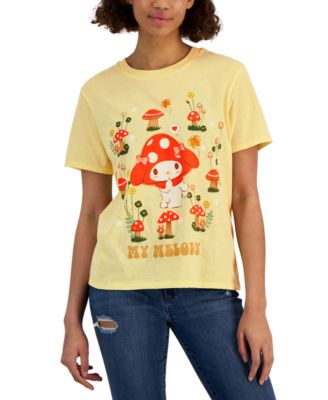 Love Tribe - Juniors' My Melody Mushroom Graphic-Print Tee