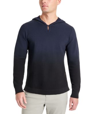 Men's 4-Way Stretch Die-Dyed Hooded Sweater