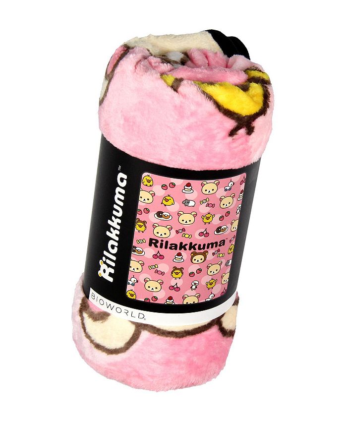 Sanrio SanX Rilakkuma Korilakuma And Kiiroitori Soft Plush Fleece