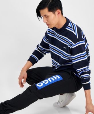 Men's Relaxed-Fit Logo-Print Jogger Pants