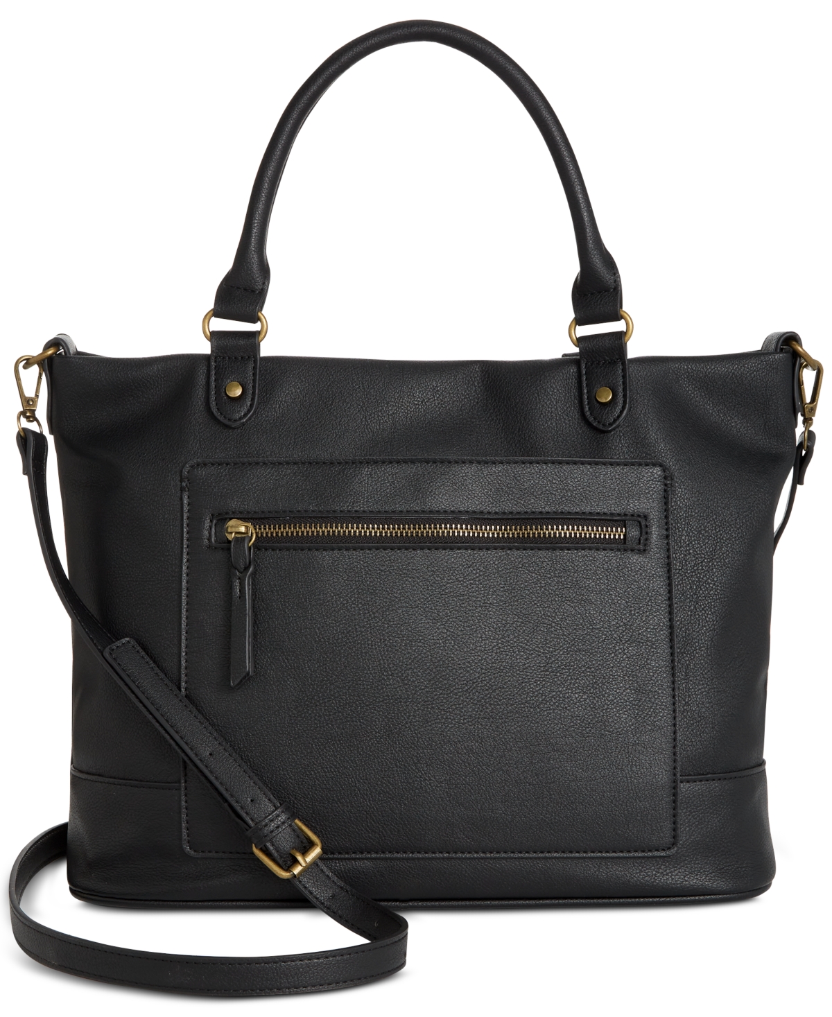 Shop Style & Co Hudsonn Tote, Created For Macy's In Black