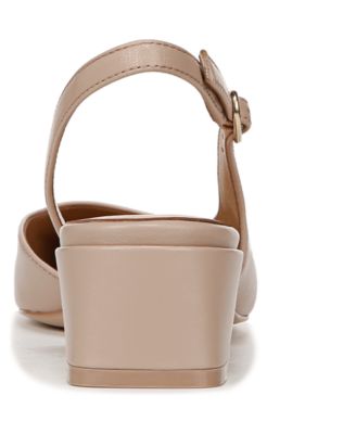 Women's Jayla Mid-Heel Square Toe Slingback Pumps