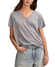Lucky Brand T-Shirt Womens Tops - Macy's