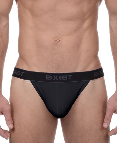 2(x)ist Men's Essential Y-Back Thongs 2-Pack