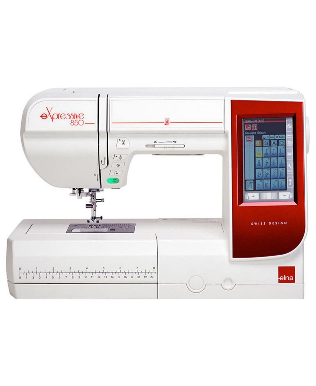eXpressive 850 Sewing and Embroidery Machine - White