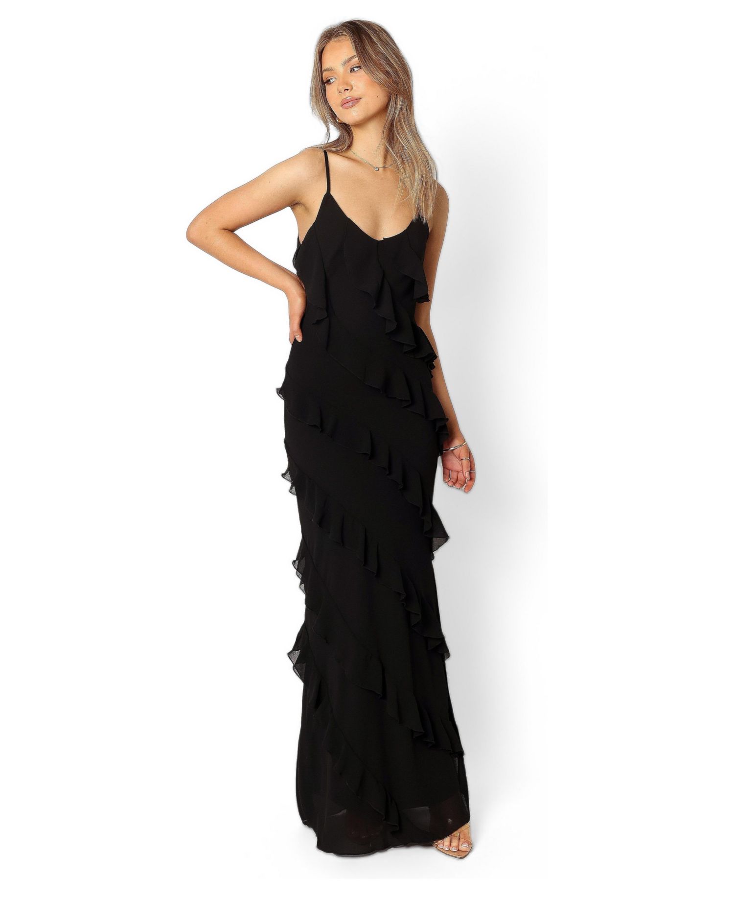 Women's Ciao Ruffles Maxi Dress