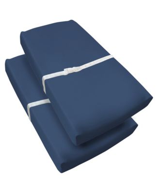 BreathableBaby Waterproof Cover For 32 x 16 Changing Pad 2-Pack - Navy 25$