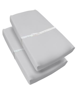 BreathableBaby Waterproof Cover For 32 x 16 Changing Pad 2-Pack - Gray 25$