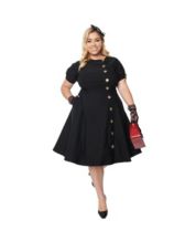 Macys plus size black outlet dresses