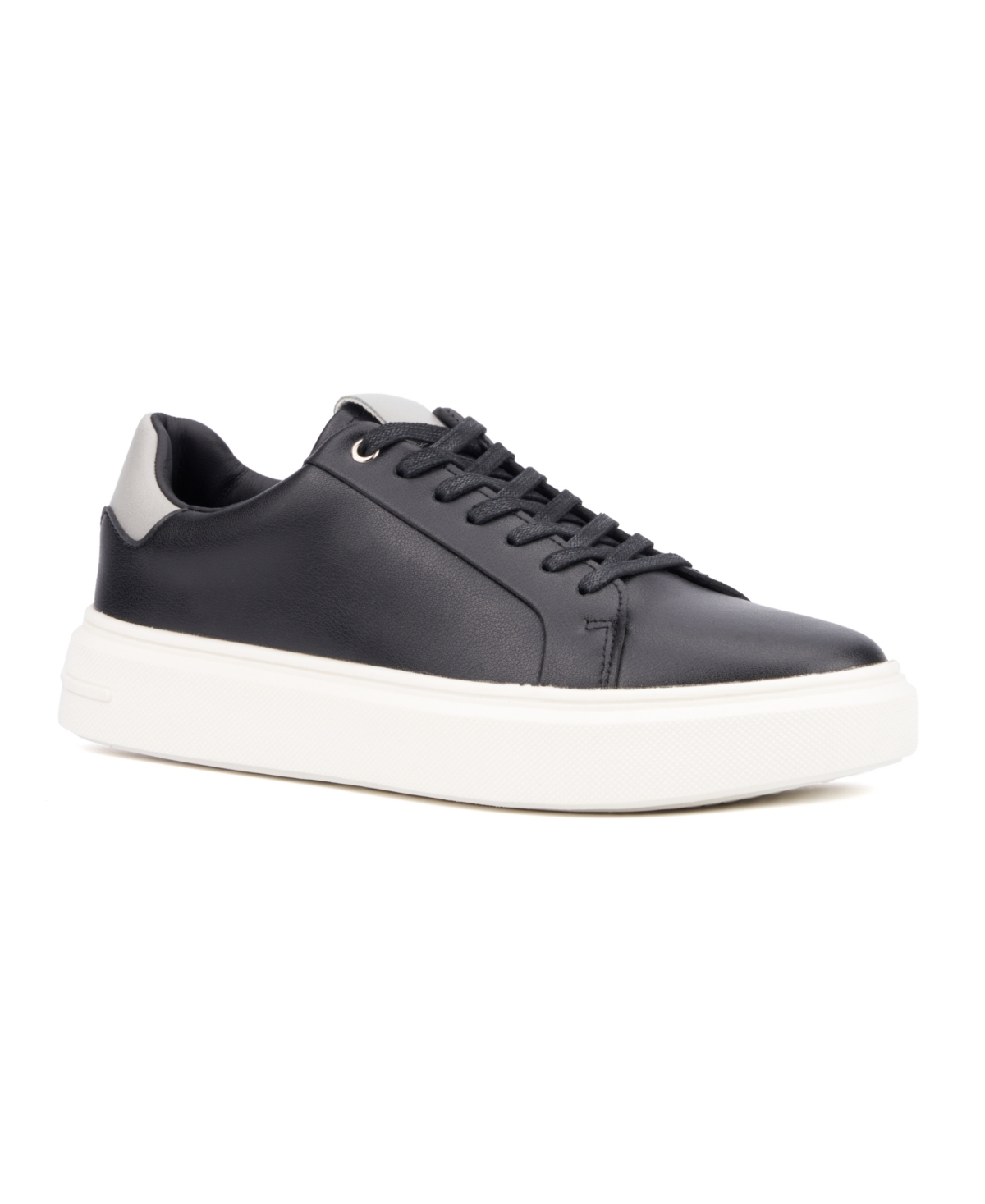 Shop New York And Company Men's Alvin Low Top Sneakers In Black