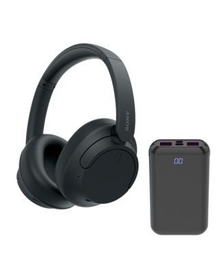 Sony WHCH720N Wireless Over the Ear Noise Canceling Headphones (Black)  Bundle - Macy's