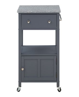 Office Star 36" Wood Fairfax Kitchen Cart