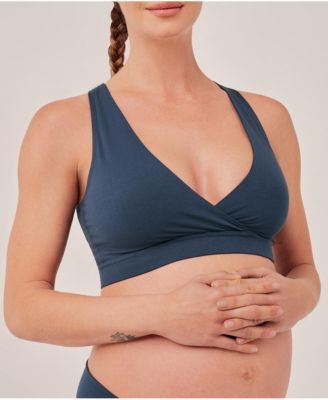 Maternity Organic Cotton Nursing Bralette
