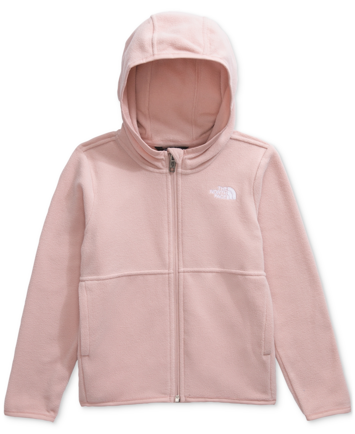 Shop The North Face Toddler & Little Girls Glacier Full-zip Hoodie In Pink Moss