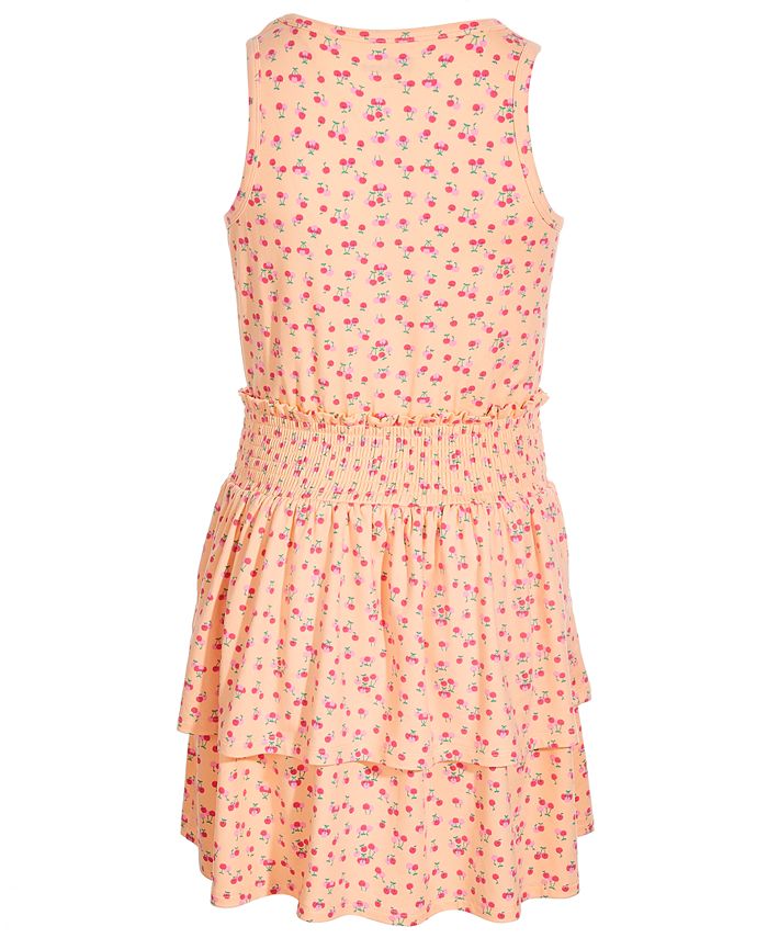 Epic Threads Big Girls Cherry-Print Smocked Dress, Created for Macy's ...
