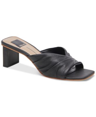 Dolce Vita - Carlan Slip-On Mid Heel Dress Sandals
