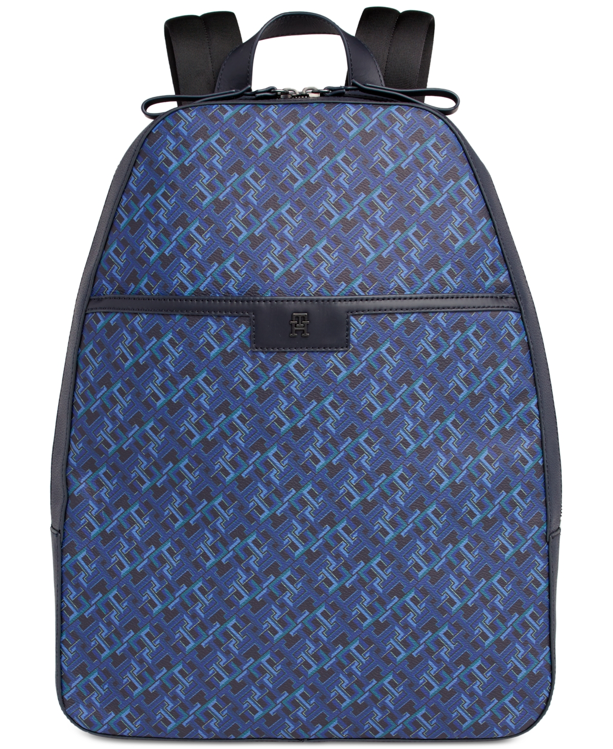 Tommy Hilfiger Men's Monogram Dome Backpack In Blue Monogram