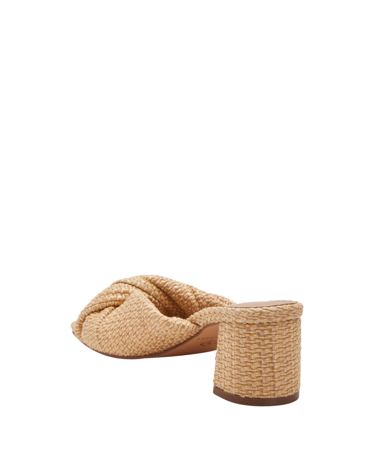 Shop Katy Perry Women's The Tooliped Twisted Slip-on Sandals In Natural