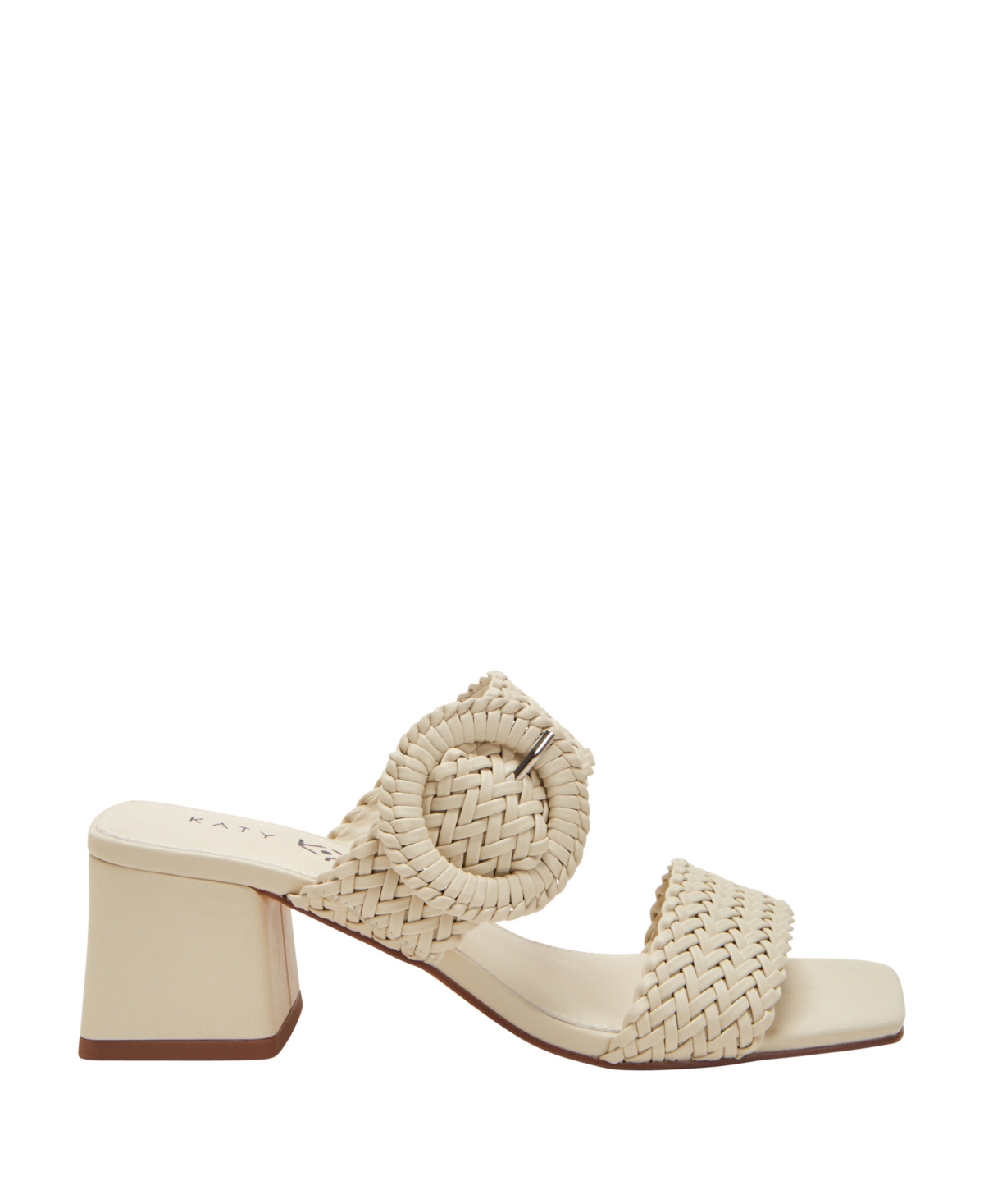 Katy Perry Women's Gemm Woven Block Heel Sandals