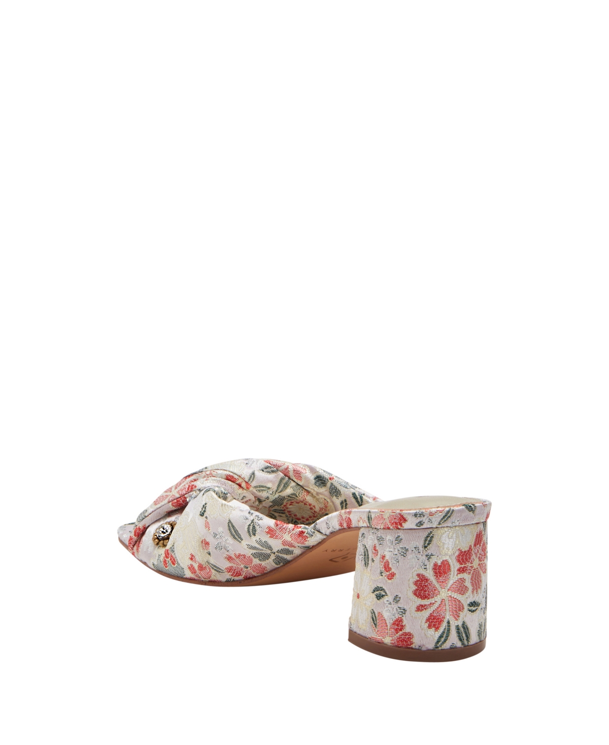 Katy Perry The Tooliped Twisted Sandal In Chalk Multi