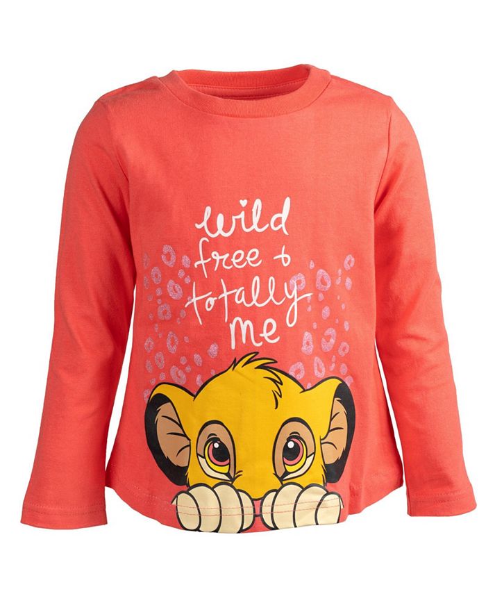 Disney Lion King Nala Simba Girls 2 Pack T-Shirts Toddler Child - Macy's
