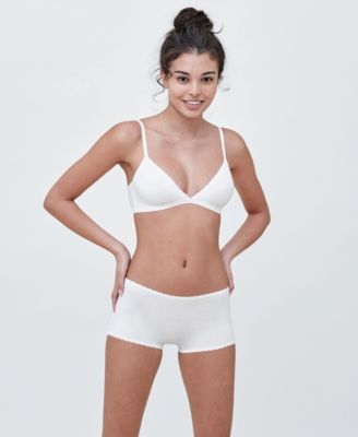 Women's Adorned Cotton Boyshort