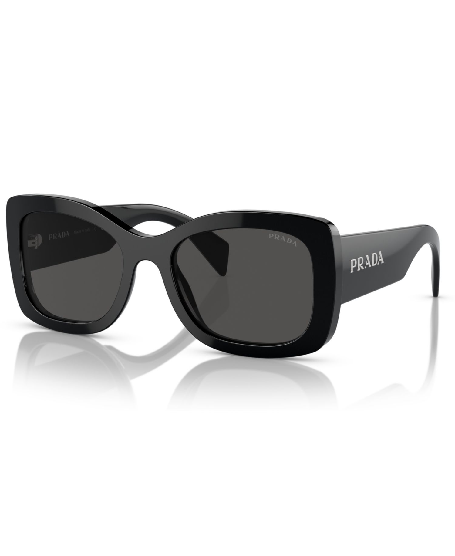 Lettering Oval Women's Sunglasses, PR A08S