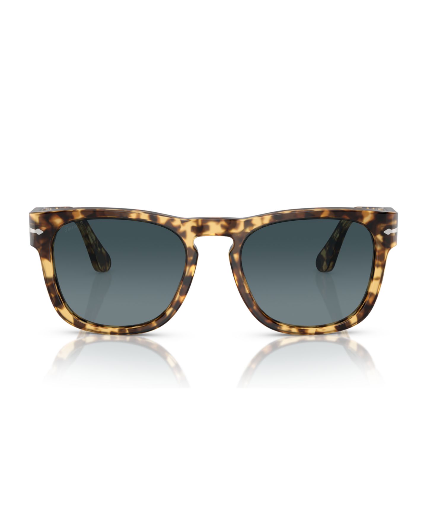 Солнцезащитные очки Persol Unisex Elio Polarized, Gradient PO3333S, цвет: Бежевый черепаховый — фото 6