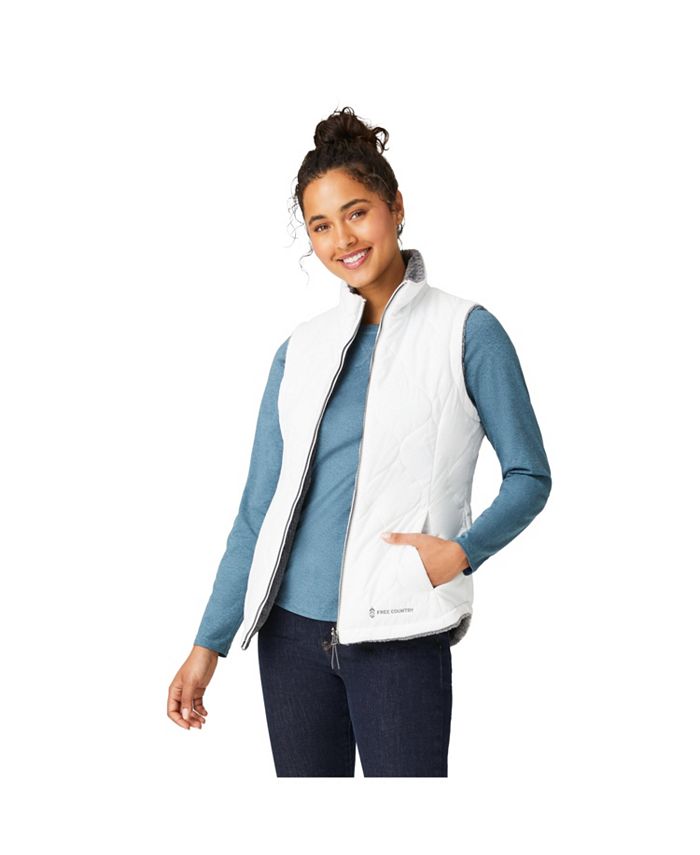 Free Country Women's Cloud Lite Reversible Vest Macy's