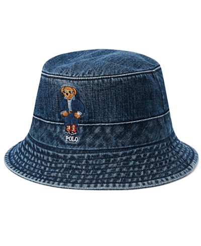 Shop Polo Ralph Lauren Classic Fishing Bear Bucket Hat