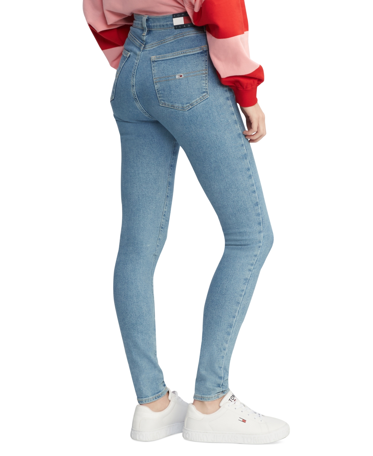 Tommy Jeans Women's Sylvia High Rise Skinny-Leg Jeans