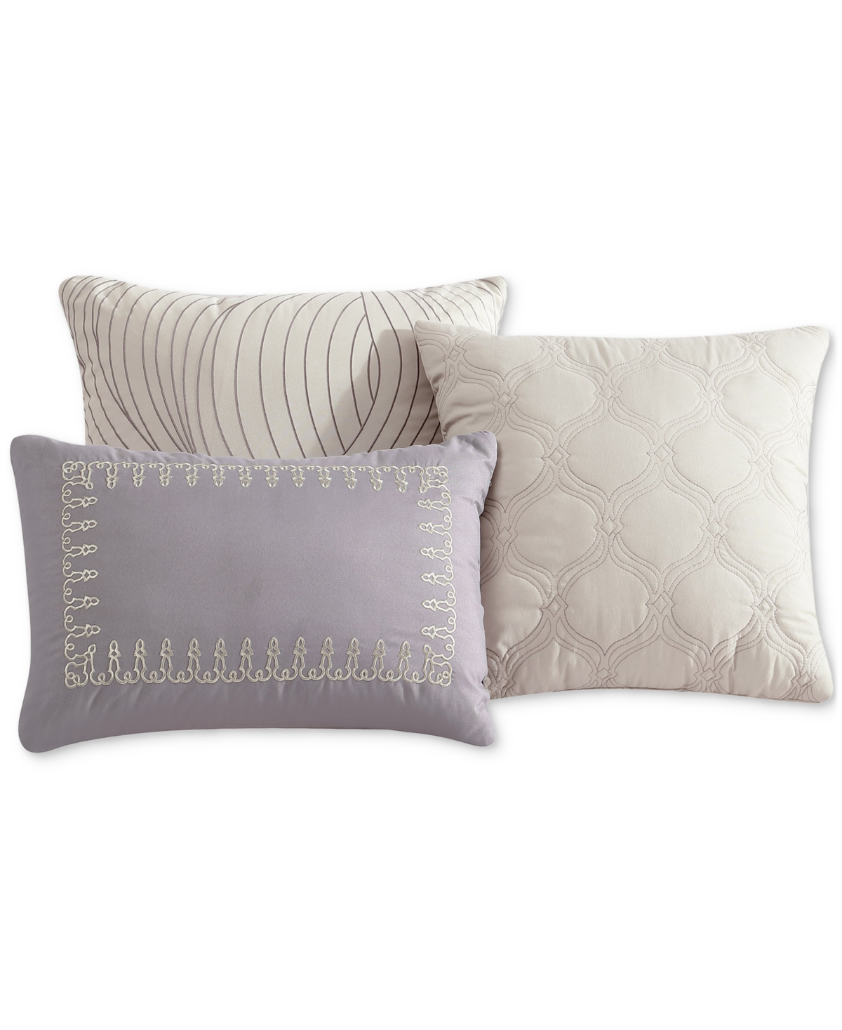 Shop Hallmart Collectibles Vivica 14-pc. Comforter Set, Queen In Grey
