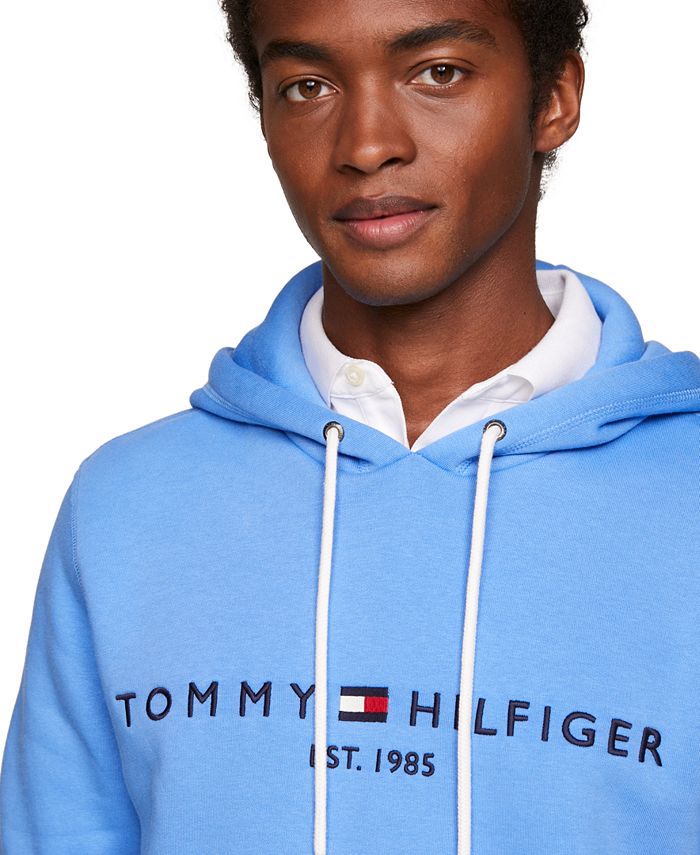 Tommy Hilfiger Men's Embroidered Logo Hoodie - Macy's