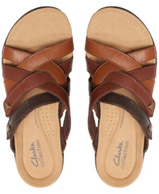 Laurieann Bali Strappy Platform Slide Sandals