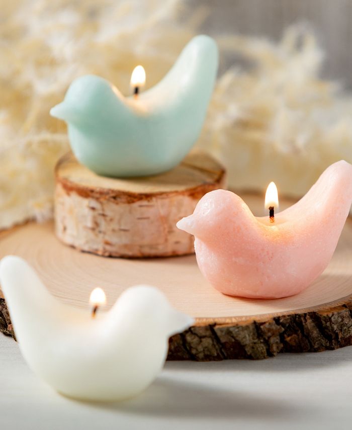 Vance Kitira 2" Bird Votive, Set of 3 Macy's