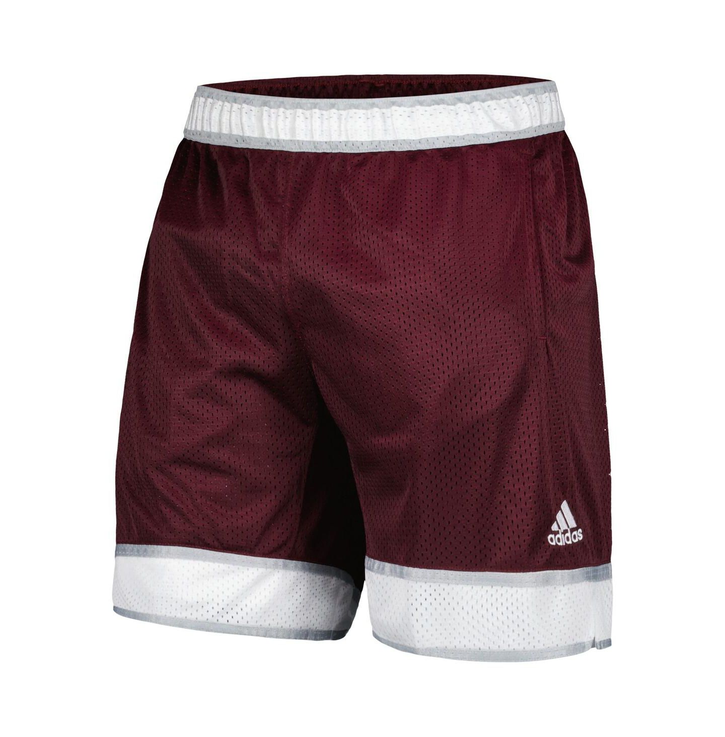 Мужские шорты adidas Maroon Texas A&M Aggies Swingman Aeroready Basketball — фото 3