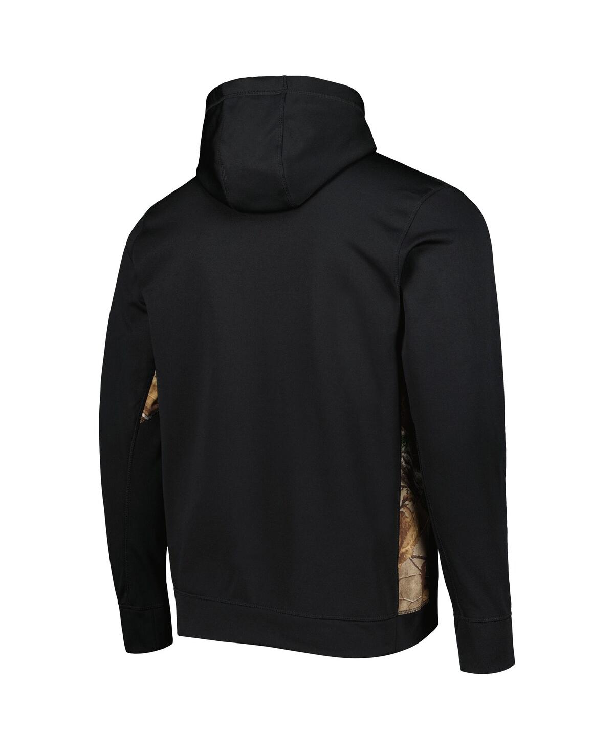 DUNBROOKE MEN'S DUNBROOKE BLACK, CAMO SAN FRANCISCO GIANTS RANGER PULLOVER HOODIE 