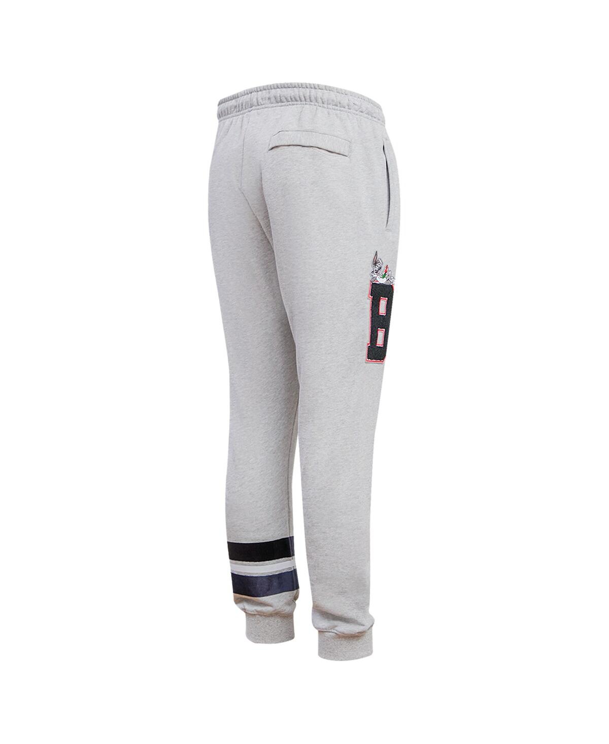 Shop Freeze Max Men's  Bugs Bunny Heather Gray Looney Tunes Varsity Jogger Pants